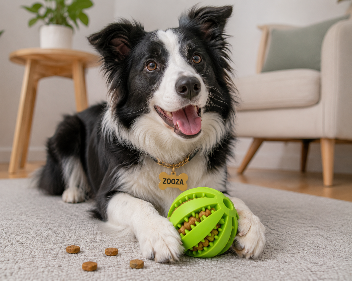 Happy ZOOZA pet lifestyle scene 3